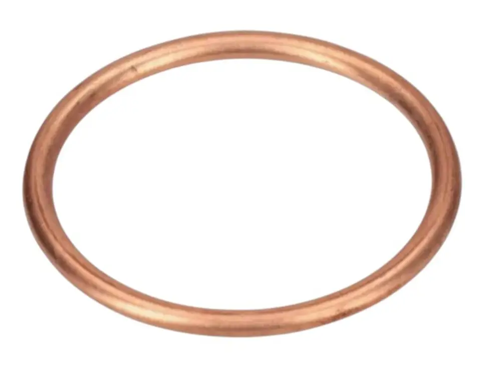 Zlevněný ATHENA těsnění svodu výfuku (38 X 44 X 1,5mm) měď YAMAHA YZ 125 86-93 (3R31461300)