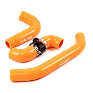 X-GRIP silikonové hadice chladiče KTM 250-300,EXC TBI,XC-W TBI 24-, SX,XC 23-, HUSQVARNA 250-300,TE 24-, TC,TX,23-, GASGAS 250-300,EC,MC,EX 24- barva oranžová Značkový