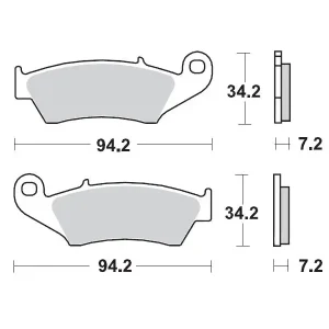 Cenová Bomba MOTO-MASTER brzdové destičky KH185 / KH389 NITRO závodní sintrované METAL SOFT: 22 (NITRO sport) BETA RR 2T 125/200 19-, RR 2T 250/300 13-, RR 4T 350/390 11-21, RR 4T 450 05-14, HONDA CR 125/250/500R 95-07, CRF 230F/250R 03-22, CRF 450R 02-