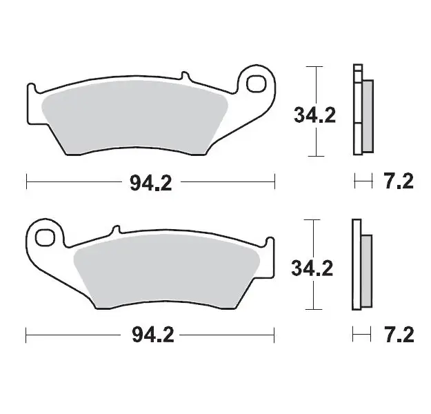 Cenová Bomba MOTO-MASTER brzdové destičky KH185 / KH389 NITRO závodní sintrované METAL SOFT: 22 (NITRO sport) BETA RR 2T 125/200 19-, RR 2T 250/300 13-, RR 4T 350/390 11-21, RR 4T 450 05-14, HONDA CR 125/250/500R 95-07, CRF 230F/250R 03-22, CRF 450R 02-