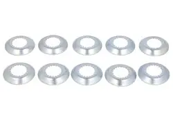 Časově Omezené ALL BALLS podložka (ochrana) matice řetězového kolečka KAWASAKI KX250F '14-'19, YAMAHA YZ 125 '05-'23, YZF 250 '01-'23, WRF 250 '03-'23 (10 kusů) - nahrazuje 25-6004