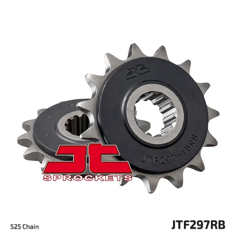 Rychlé Dodání JT řetězové kolečko přední 2041 15 s gumou HONDA CB 500 '94-'03, CBF 500 '04-'08 (204115JTRB) (řetěz 525)