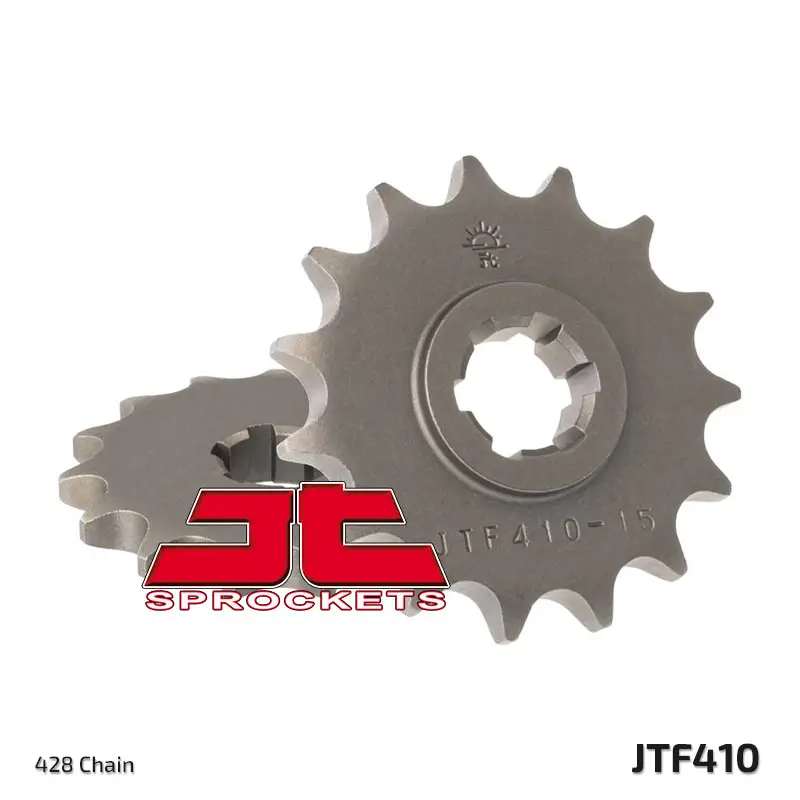 Rychlé Dodání JT řetězové kolečko přední 799 15 SUZUKI GZ 125 '98-'11 (-1), GN 125, VL 125 INTRUDER (79915JT) (řetěz 428)