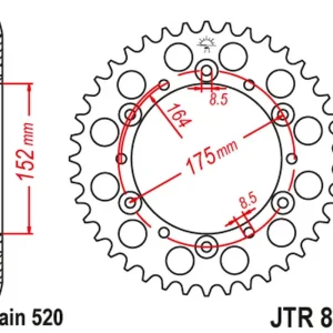 JT rozeta 856 45 (85645JT) Sezónní Sleva