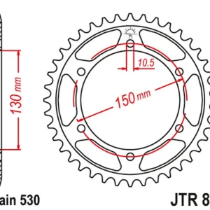 JT rozeta 860 38 konverze (856038JT) barva černá Sleva