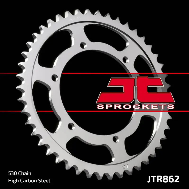 Akční Cena JT zadní řetězové kolečko 864 45 YAMAHA FZ 600 86-88 (STD.46), XJ 600 84-91, YX 600 RADIAN 88-90 (STD.+1) (86445JT) (řetěz 530)
