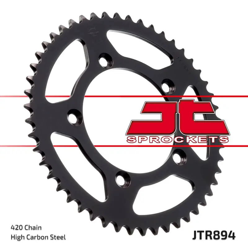 JT zadní řetězové kolečko 4552 46 KTM SX 60/65 '98-'02 (455246JT) (řetěz 420) Tovární Cena