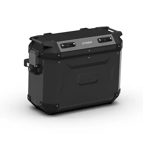 Ověřený KAPPA boční kufr 37L MONOKEY CAM SIDE KFR37BR K'FORCE hliníkový BLACK LINE pravý - WYPRZEDAŻ - nahrazen KVG37BR