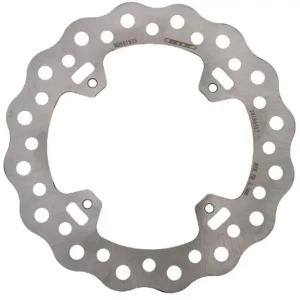 Akční Nabídka MTX PARTS zadní brzdový kotouč HONDA CRF 250R/X, CRF 450R/X 02-21, CRF 250RX/450RX 18-21, CR 125R/250R 02-08 WAVE (240X121X4mm) (4X6,5mm)