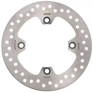 MTX PARTS brzdový kotouč zadní TRIUMPH DAYTONA 600/650/675/955 01-12, SUPER FOUR 600 02-05, SPEED TRIPLE 955/1050 98-11, STREET TRIPLE 675 07-12 (220X105X5mm) (4X10,5mm) Akční Nabídka