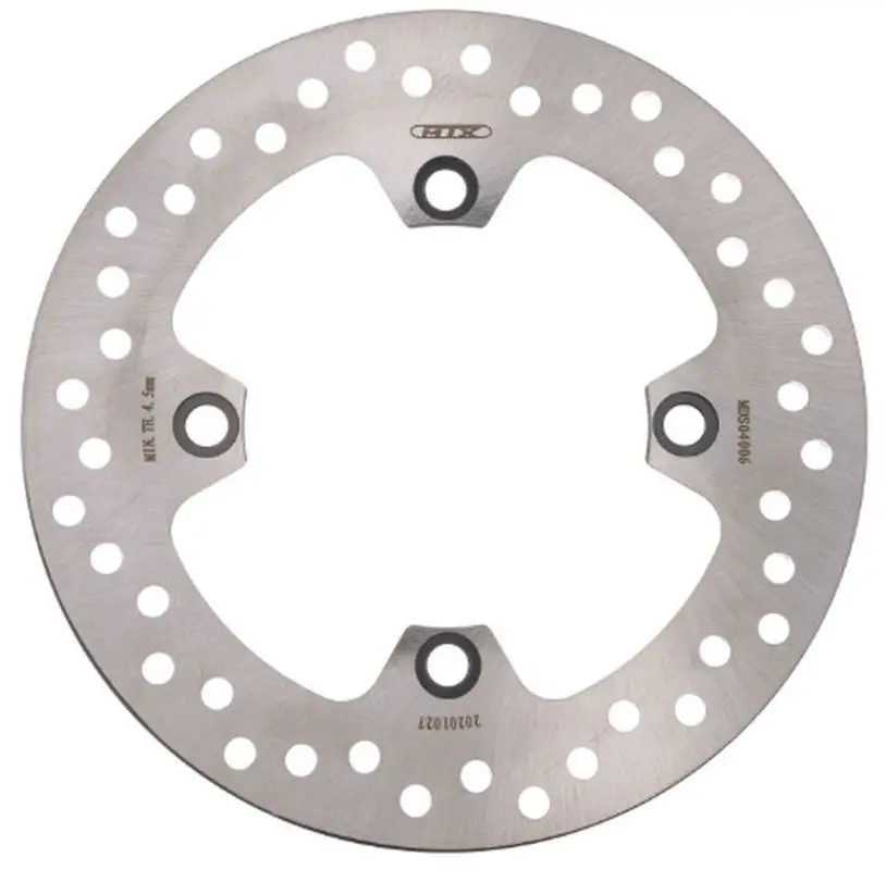 MTX PARTS brzdový kotouč zadní TRIUMPH DAYTONA 600/650/675/955 01-12, SUPER FOUR 600 02-05, SPEED TRIPLE 955/1050 98-11, STREET TRIPLE 675 07-12 (220X105X5mm) (4X10,5mm) Akční Nabídka