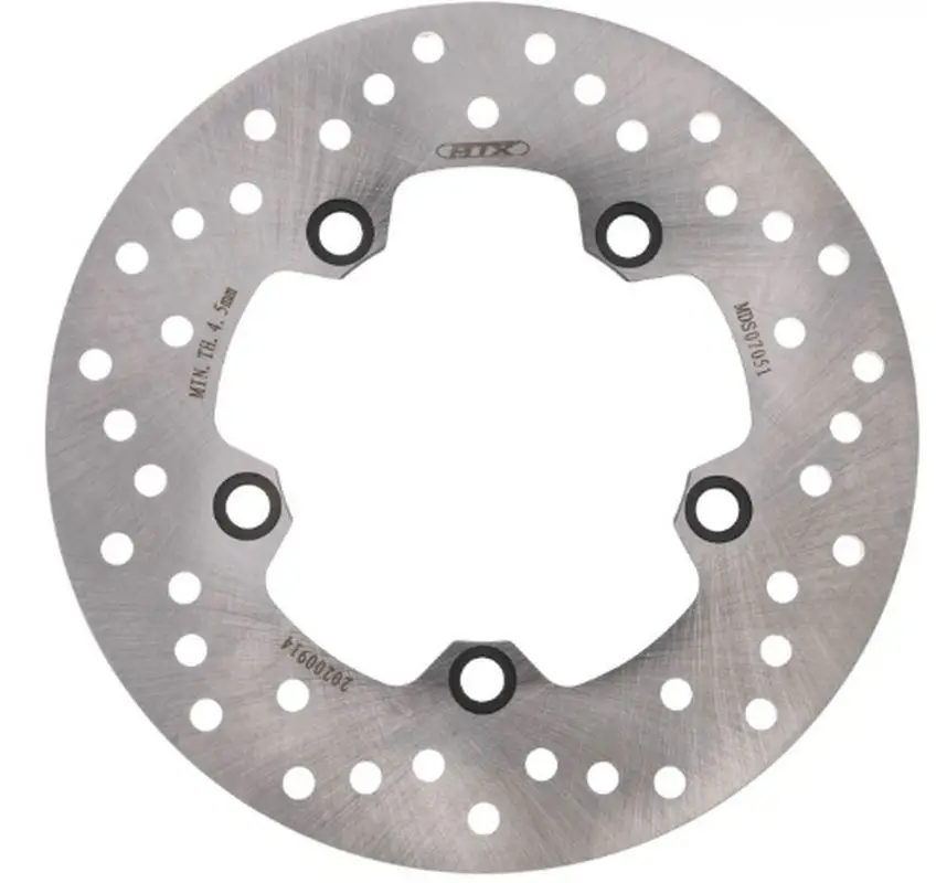 Oblíbený MTX PARTS zadní brzdový kotouč YAMAHA MT-10 16-21, YFZ R1 04-14, YFZ R6 02-21 (220X105X5mm) (5X10,5mm)