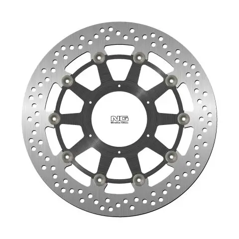 Bezpečná Platba NG přední brzdový kotouč HONDA CBR1000RR 09-19 (320X74X5mm) (6X6,5mm) plovoucí (prostředek hliníkový)
