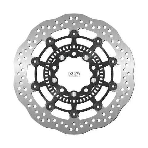 NG přední brzdový kotouč KAWASAKI ER6N 05-17, KLE 650 VERSYS 07-21, ZX6R 13-18 ,VULCAN 650 15-21, ABS 07-20 WAVE plovoucí - nahrazuje NG1558X Super Cena