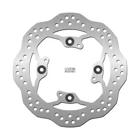 Akční Cena NG brzdový kotouč zadní TRIUMPH BONNEVILLE 900/1200 17-21, SCRAMBLER 1200 19-21 (255X105X5,5mm) (4X10,5mm) WAVE
