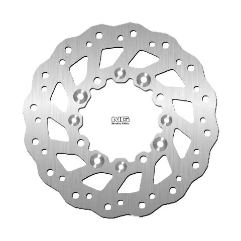 NG přední brzdový kotouč KAWASAKI KDX 125/250 92-14, KLX650 93-14 (250X100X3mm) (4 otvory) WAVE Přímo Od Výrobce