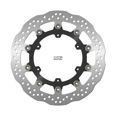 Víkendová Akce NG přední brzdový kotouč KTM 1090 ADVENTURE 13-17, 1190ADV/1090ADV 13-17, 1290 SUPER ADV 17-21,+ADV 790 18-20, 890 ADV. 21 (320X137X5mm) (6X6,5mm) WAVE plovoucí (prostředek hliníkový)
