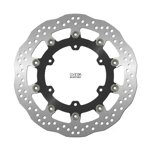 Pouze Dnes NG přední brzdový kotouč YAMAHA FJR1300 05-21 (320X132X4,5mm) (6X8,5mm) WAVE plovoucí (prostředek hliníkový)