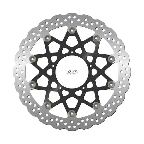 Cenově Výhodný NG přední brzdový kotouč HONDA CBR1000RR 20-23, CMX 1100 REBEL 21 (330X93,5X5mm) (5X6,5mm) WAVE plovoucí (prostředek hliníkový)