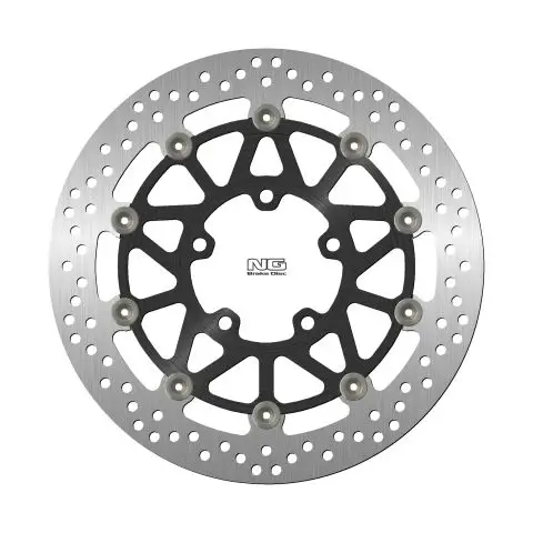 Jen Po Omezenou Doba NG přední brzdový kotouč KAWASAKI ZX-6R 636 16-20 (310X80X5mm) (5X10,5mm) plovoucí (prostředek hliníkový)