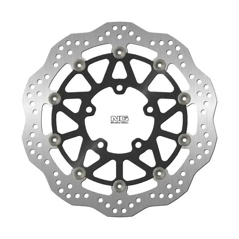 NG přední brzdový kotouč KAWASAKI ZX-6R 636 16-20 (310X80X5mm) (5X10,5mm) WAVE plovoucí (prostředek hliníkový) Expresní Doručení