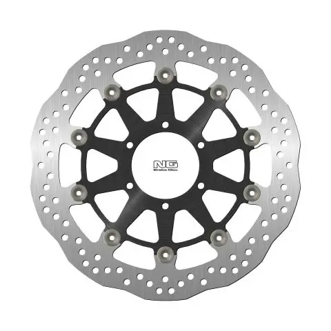 NG přední brzdový kotouč BMW M1000RR/S1000RR 20-21 (320X80,2X4,5mm) (6X8,5mm) WAVE plovoucí (prostředek hliníkový) Akce