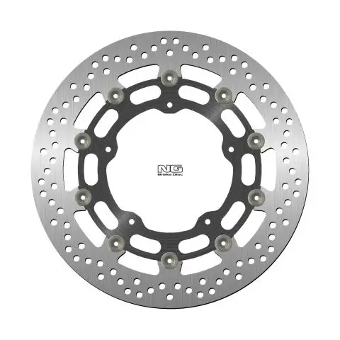 NG přední brzdový kotouč YAMAHA YZF R1 04-06 / 15-16, FZ1 06-13, R6 20-, V-MAX 09-16, MT-10 16-21 (320X132X5mm) (5X8,5mm) plovoucí (prostředek hliníkový) Jen Po Omezenou Doba