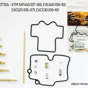 Nejlepší Cena PSYCHIC sada na opravu karburátoru KTM SXF 450 07-12, EXC 450 07-11, EXC 525 06-07, EXC 530 09-11 (26-1520) (na 1 karburátor)(trysky 188/180/42/85)
