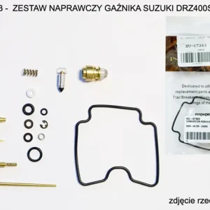 Autentický PSYCHIC sada na opravu karburátoru SUZUKI DRZ400S 00-09 (26-1107) (na 1 karburátor)