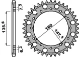 Super Cena PBR rozeta 1507 53 F FANTIC 50 (MADE IN ITALY)