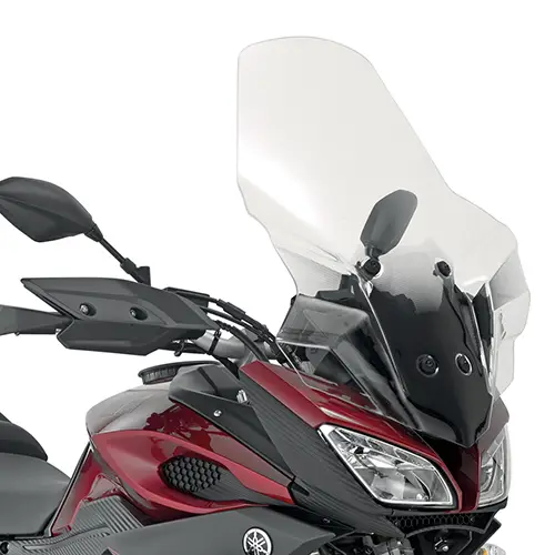 Bezpečná Platba KAPPA plexi YAMAHA MT 09 850 TRACER 15-17 (69X50cm) průhledné - potřebné upevnění D2122KITK